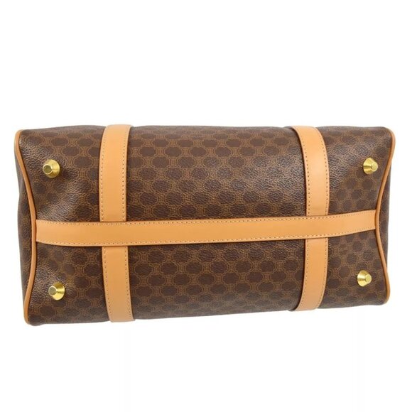 Celine Brown Macadam Handbag M13 191428 - Picture 6 of 16